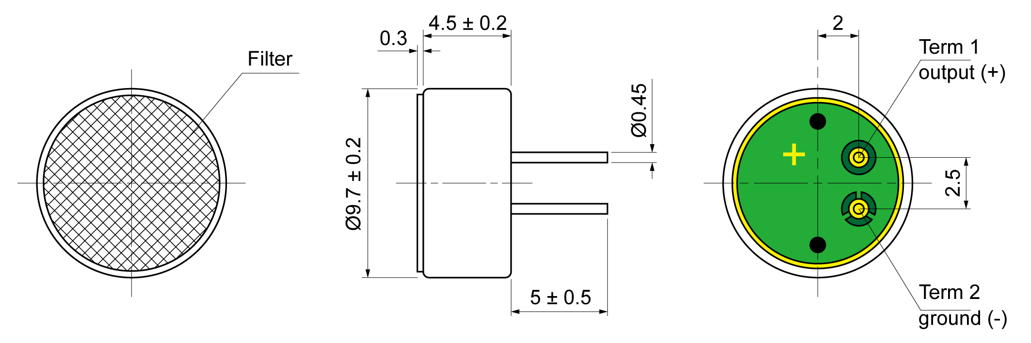 CMN9745-2022-383P-1033 Mechanical Drawing